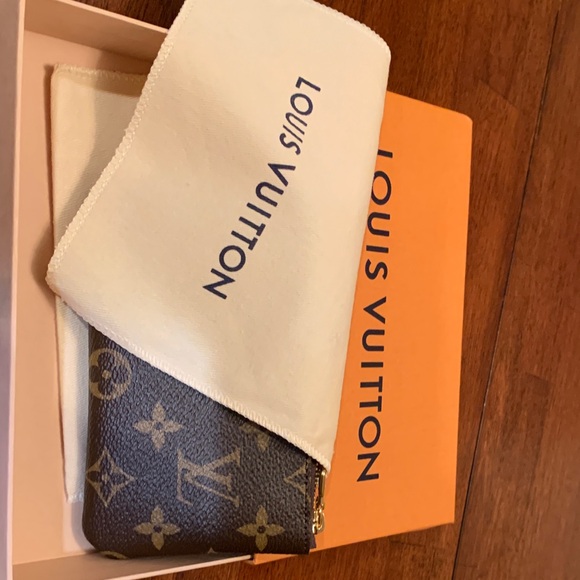 Louis Vuitton Brown and Tan Monogram little wallet,Clutch, key holder. Must have - Picture 1 of 10